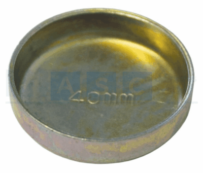WELSCH PLUG 40MM ZINC PLATE