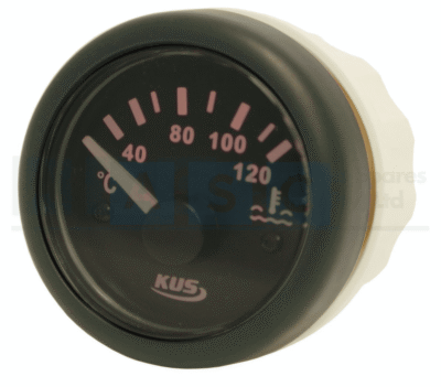 WATER TEMP.GAUGE 52MM BLACK DISCONTINUED NOT VIABLE