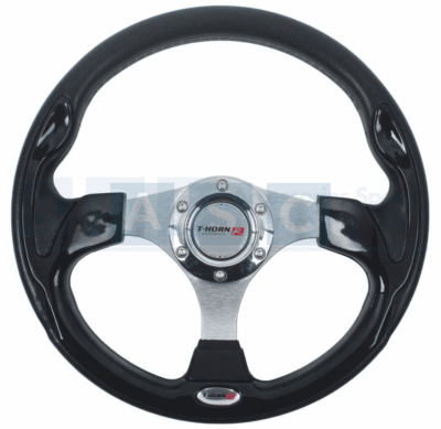 PU STEERING WHEEL BLACK
