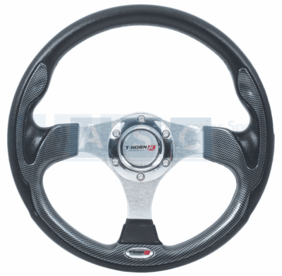 PU STEERING WHEEL CARBON
