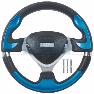 STEERING WHEEL BLUE PU discontinuing not vaible