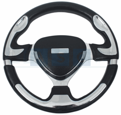 STEERING WHEEL CHROME PU