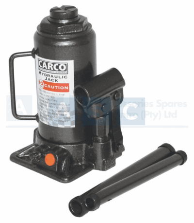 10 TON HYDRAULIC BOTTLE JACK MIN.H=205MM MAX.H=390MM  WEIGHT=6.5KG