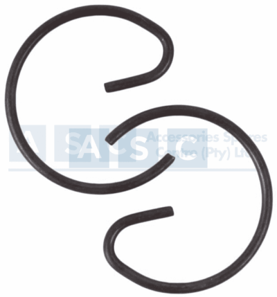 PISTON CLIP PAIR