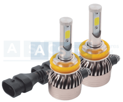 H8 LED COB A PAIR 30W 12V 3000LM 6000K