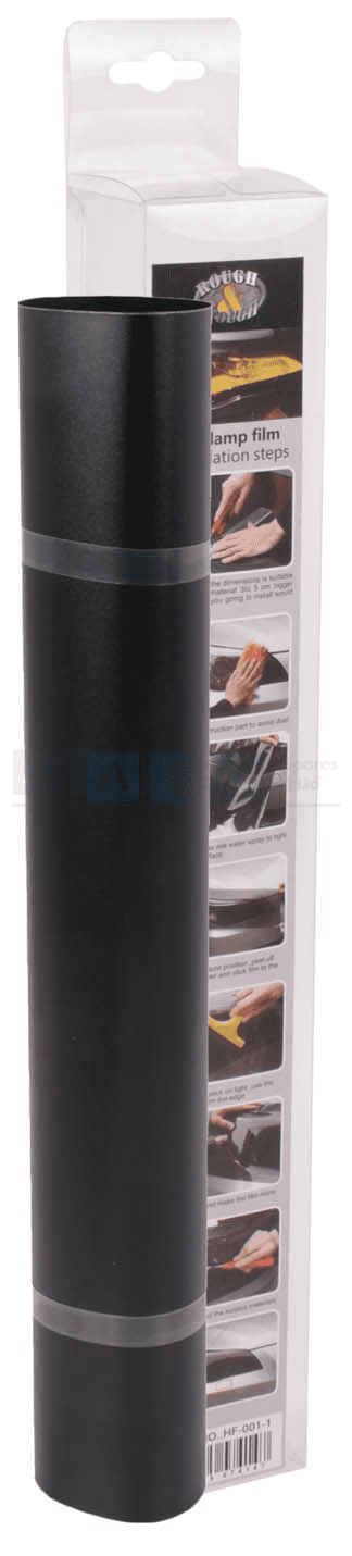 HEADLAMP FILM MATT L/BLACK 0.4x1M