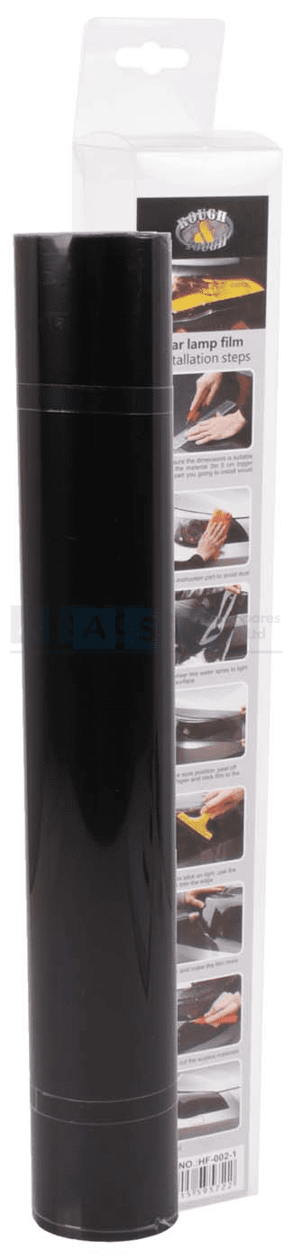 HEADLAMP FILM L/BLACK GLOSS 0.4x1M