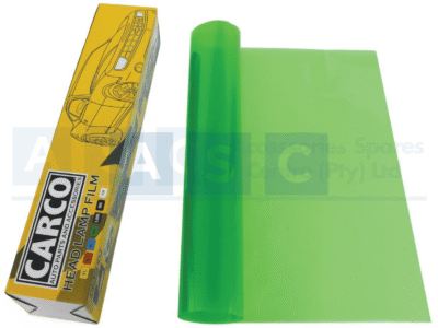 HEADLAMP FILM DARK GREEN 0.4X1M