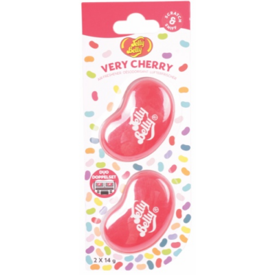 JELLY BELLY DUO FRESHENER-VC VERY CHERRY FLAVOUR