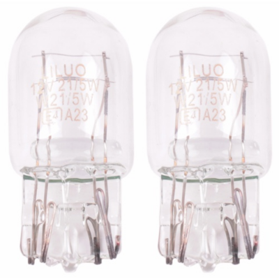 BLISTER PACK GLOBE WEDGE 21/5W 12V W21/5W WX3X16q T20 12v
