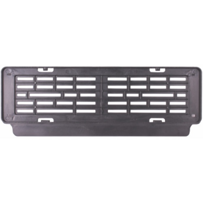 NUMBERPLATE HOLDER PLASTIC  440mmx120mm W/ PRINTABLE LIP  ECONOMY TYPE
