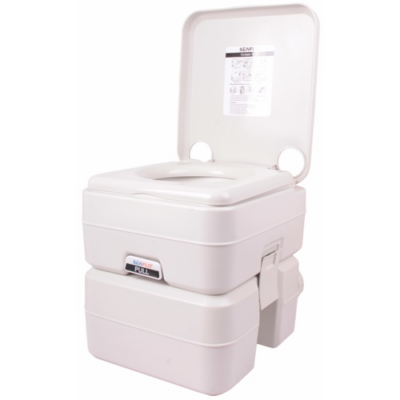 TOILET PORTABLE 20L 404X353X391MM GREY