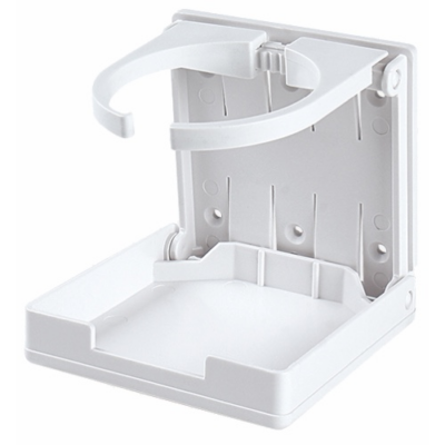 CUP HOLDER FOLD-UP WHITE