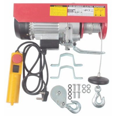 ELECTRIC HOIST 220V 200/400KG CABLE 6/12M