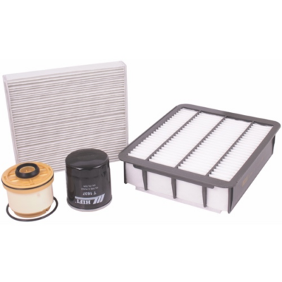 FILTER KIT TOYOTA QUANTUM/HI-ACE 2.5D 2014-2019 /19-  GUD FK 4   A/F-AG1659