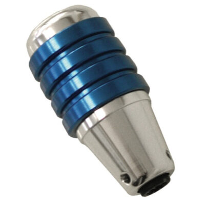 GEARKNOB-7 SILVER/BLUE DISCONTINUED MOQ 200