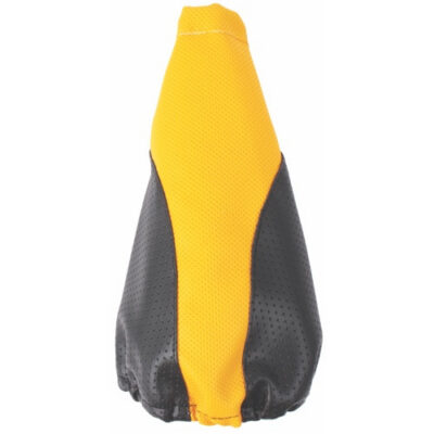 GEAR LEVER BOOT BLACK/YELLOW