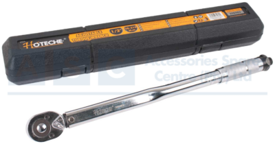 1/2 INCH DRIVE ADJ. TORQUE WRENCH P/CASE Material:Crv  Mirror Finish  Gs Approved