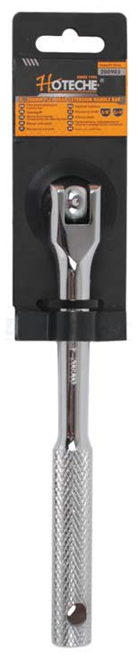 STRONG BAR  3/8DR. 200MM Material: Crv  Mirror Finish