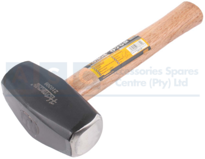 STONING HAMMER 4LB WOODEN  HANDLE High Carbon / SteelDrop-Forged/