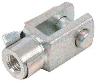 GASLIFT (FITTING) DOUBLE CLEVIS 8mmx8mm hole