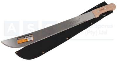 MACHETTE WITH WOODEN HANDLE 500MM thicknessï¼2.0mm Materialï¼High Carbon