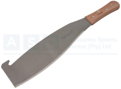 MACHETTE WITH WOODEN HANDLE 350MM thicknessï¼2.0mm Materialï¼High Carbon