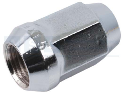 CHROME NUT 14MMX1.5 SINGLE 19 HEAD
