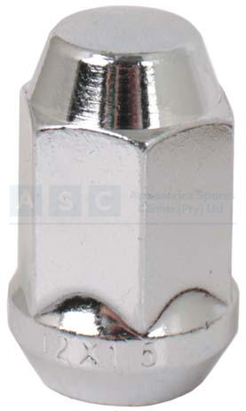 CHROME NUT12MMX1.5 SINGLE
