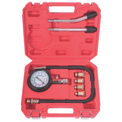 COMPRESSION TESTER KIT Compression gauge with dual scale/ range