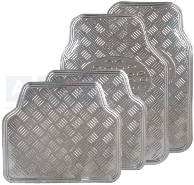 CHROME CAR MAT SET WEIGHT 2.8-3KG