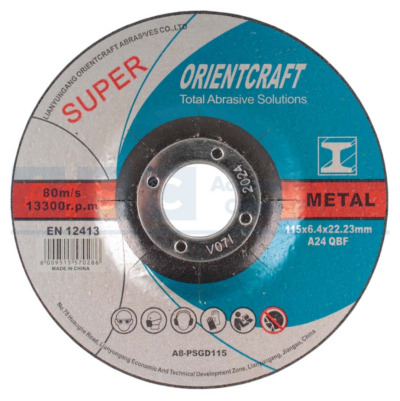 PROF.STEEL GRINDING DISC 115X6X22