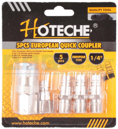 QUICK COUPLER 5PC H/DUTY 1Pc 1/4 inch Female Quick Coupler