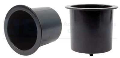PLASTIC CUP HOLDER 74MM BLACK