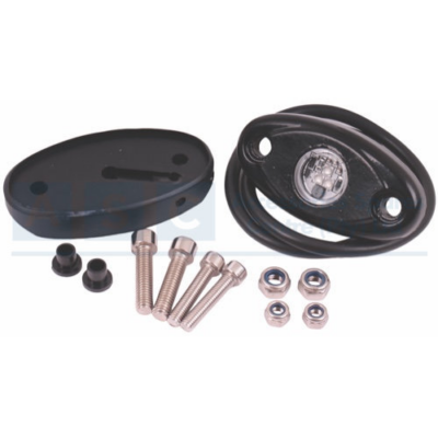 BASS BOAT NAVIGATION LAMP FOR THE DECK BLUE