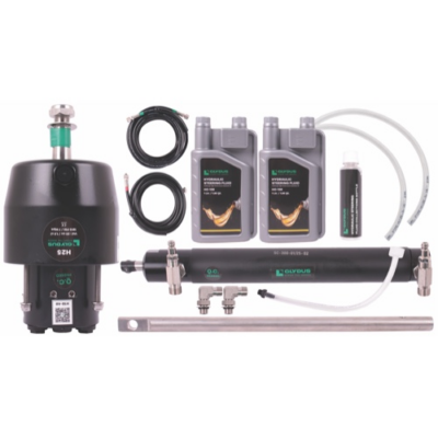 HYD.STEERING KIT SIDE MOUNT 300HP GLYDUS  UP TO 300HP