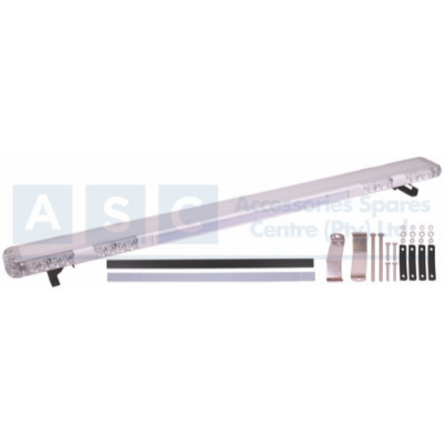 LED SECURITY BAR LAMP CLEAR LENS 10-30V PLACE TO PUT THE SECURITY COMPANY NAME