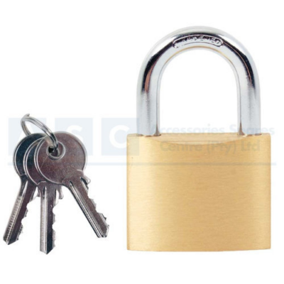 BRASS PADLOCKS 25mm TRI-LINK NOT VIABLE DISCONTINUED