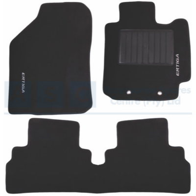 CARPET SET SUZUKI ERTIGA  BLACK 4PCS 2018 -