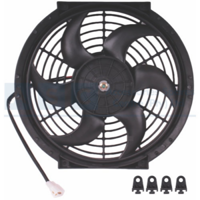 FAN UNIVERSAL 250mm RADIATOR 24v 120 watts