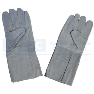 WELDING GLOVES NATURAL COLOR 220G(PAIR)