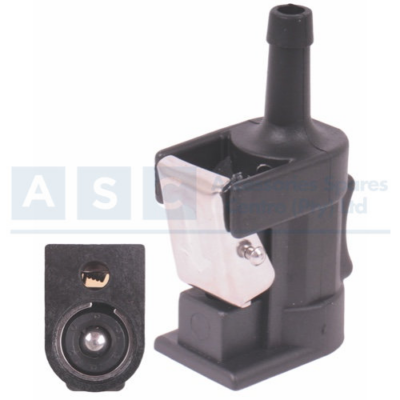 FUEL CONNECTOR 6MM MOTOR SIDE