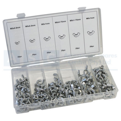 ASSORTED WING NUT 150PCS
